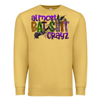 Antique Gold almost bat shit crayz Premium Sweatshirt - SublimationCraftShop
