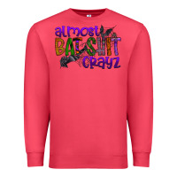 Cardinal almost bat shit crayz Premium Sweatshirt - SublimationCraftShop