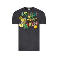Vintage Black life is  make it sweet Vintage Tee - NancyCooperArtShop
