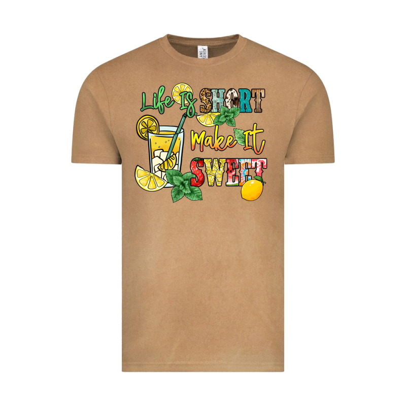 Life Is  Make It Sweet Vintage Tee by NancyCooperArtShop | Teevron
