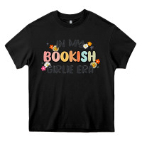 Black in my bookish girlie era Heavy Core Tee - MaliasSmallBusiness