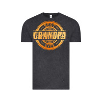 Vintage Black best grandpa Vintage Tee - DesigneFamous