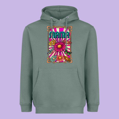 Mama Heavyweight Hoodie Designed By Cowhidedigitalart