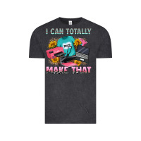 Vintage Black i can totally make that Vintage Tee - RanaPortraitStore