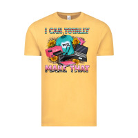 Vintage Mustard i can totally make that Vintage Tee - RanaPortraitStore