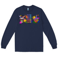 Navy fuck this fuck that fuck them fuck it fuck you fuc Long Sleeve Tee - TumblerDesignByShophia