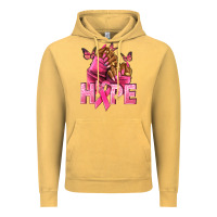 Vintage Mustard hope cancer nails Vintage Hoodie - NancyCooperArtShop