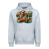 Heather Grey game day  lightning football Urban Hoodie - BarkalooDesign