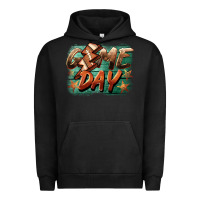 Pigment Black game day  lightning football Urban Hoodie - BarkalooDesign