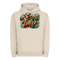 Pigment French Oak game day  lightning football Urban Hoodie - BarkalooDesign