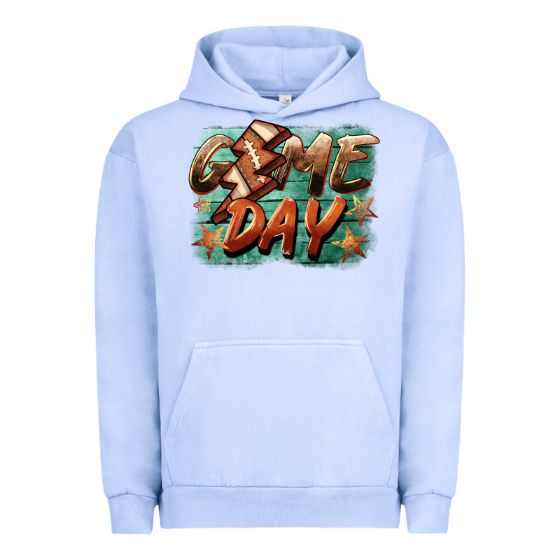 Game Day  Lightning Football Urban Hoodie by BarkalooDesign | Teevron