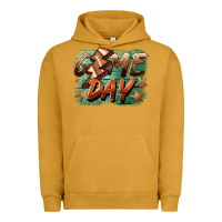 Pigment Peanut Butter game day  lightning football Urban Hoodie - BarkalooDesign