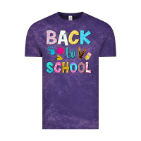 Cloud Purple back to school Vintage Tee - NancyCooperArtShop