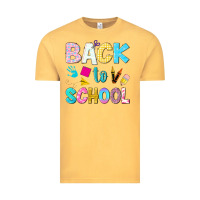 Vintage Mustard back to school Vintage Tee - NancyCooperArtShop
