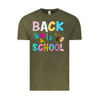 Vintage Olive back to school Vintage Tee - NancyCooperArtShop