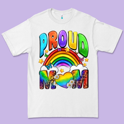 Western Proud Mom Premium Tee Designed By Bundleandbundleshop