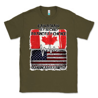 Army Green American By Birth Canadian By Blood Patriot By Choice Classic Tee - Bettercallsaul