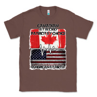 Chestnut American By Birth Canadian By Blood Patriot By Choice Classic Tee - Bettercallsaul