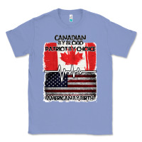 Colony Blue American By Birth Canadian By Blood Patriot By Choice Classic Tee - Bettercallsaul