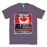 Lavender American By Birth Canadian By Blood Patriot By Choice Classic Tee - Bettercallsaul