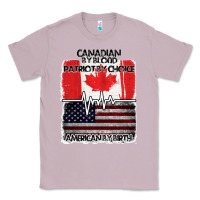 Lilac American By Birth Canadian By Blood Patriot By Choice Classic Tee - Bettercallsaul