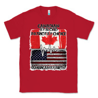 Red American By Birth Canadian By Blood Patriot By Choice Classic Tee - Bettercallsaul