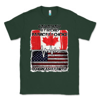 Sports Green American By Birth Canadian By Blood Patriot By Choice Classic Tee - Bettercallsaul