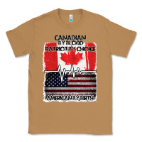 Toasted Coconut American By Birth Canadian By Blood Patriot By Choice Classic Tee - Bettercallsaul