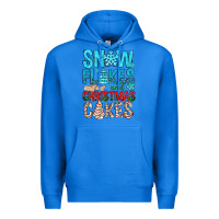 True Royal Snow Flakes aAd Christmas Cakes Premium Hoodie - BundleAndBundleShop