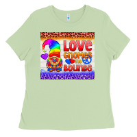Matcha LGBTQ+ Love Gnomes No Bounds Tumbler Ladies Tee - BundleAndBundleShop