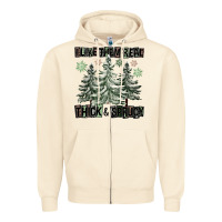 Sandshell I Like Them Real Thick And Sprucy Zipper Hoodie - FaDigitalArtStudio