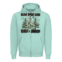 Seafoam I Like Them Real Thick And Sprucy Zipper Hoodie - FaDigitalArtStudio