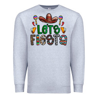 Heather Grey fiesta Premium Sweatshirt - CowhideDigitalArt