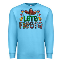 Ocean Blue fiesta Premium Sweatshirt - CowhideDigitalArt