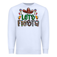 White fiesta Premium Sweatshirt - CowhideDigitalArt