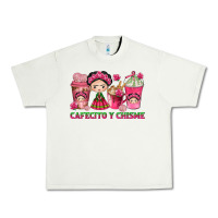 Pistachio Cafecito y Chisme Coffee Cups Urban Heavy Tee - texasbilliewilder