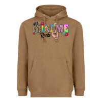 Toasted Coconut my mini me rocks Heavyweight Hoodie - CowhideDigitalArt