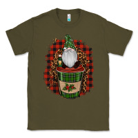 Army Green gnomes with coffee christmas Classic Tee - RanaPortraitStore