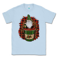Dusty Blue gnomes with coffee christmas Classic Tee - RanaPortraitStore