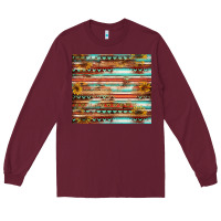 Burgundy sunflower Long Sleeve Tee - Jasminsmagicworld