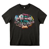 Asphalt it takes a big heart to shape little mind teacher Heavy Core Tee - NancyCooperArtShop