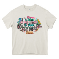 Cream it takes a big heart to shape little mind teacher Heavy Core Tee - NancyCooperArtShop