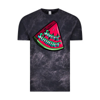 Cloud Black sweet summer watermelon Vintage Tee - NancyCooperArtShop