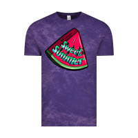 Cloud Purple sweet summer watermelon Vintage Tee - NancyCooperArtShop