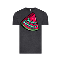 Vintage Black sweet summer watermelon Vintage Tee - NancyCooperArtShop