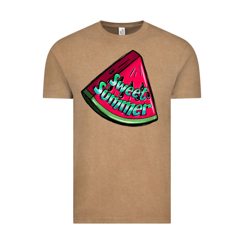 Sweet Summer Watermelon Vintage Tee by NancyCooperArtShop | Teevron