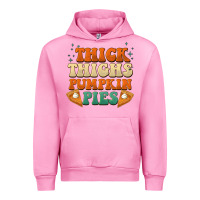 Fuchsia Pink thick thighs pumpkin pies Urban Hoodie - BarkalooDesign