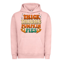 Pigment Salmon thick thighs pumpkin pies Urban Hoodie - BarkalooDesign