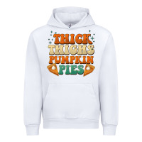 White thick thighs pumpkin pies Urban Hoodie - BarkalooDesign