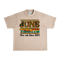 French Oak juneteenth free ish since 1965 Urban Heavy Tee - NancyCooperArtShop